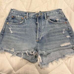 Agolde Jean shorts/excellent condition/2 inch inseam